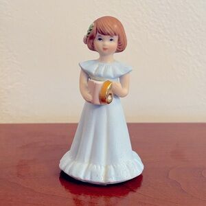 Enesco Growing Up Birthday Girls Figurine Age 6